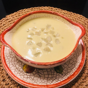 Sopa de Alho Poró com Gorgonzola e Pera 350g